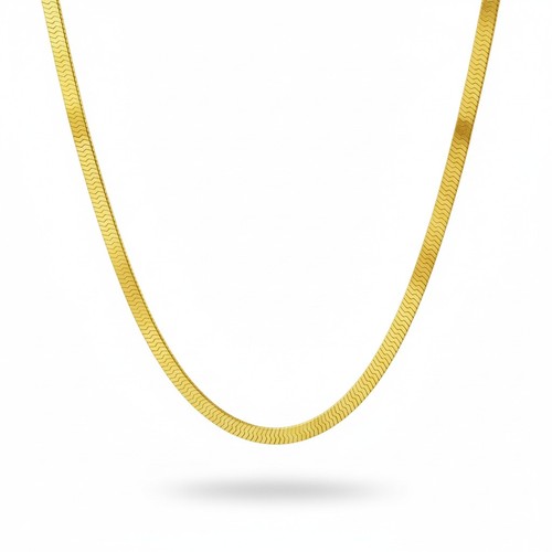 Damen kette schlangenkette 18k - damen,