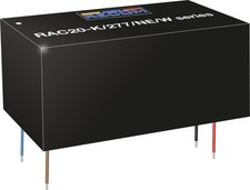 Recom AC-DC-Industrienetzteil Geschlossen Kunststoff 20W 12V 1,67A