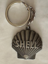 Schlüsselanhänger, alte amerikanische SHELL-Muschel,  Oldtimer