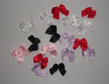 12 x Satin Schleife