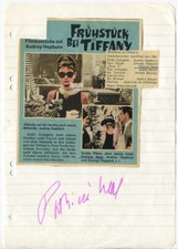 PATRICIA NEAL † - Autogramm orig. - US-Schauspielerin, Hollywood, OSCAR, Tony