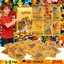 NEU 55PCS Deutsch Karte Gold