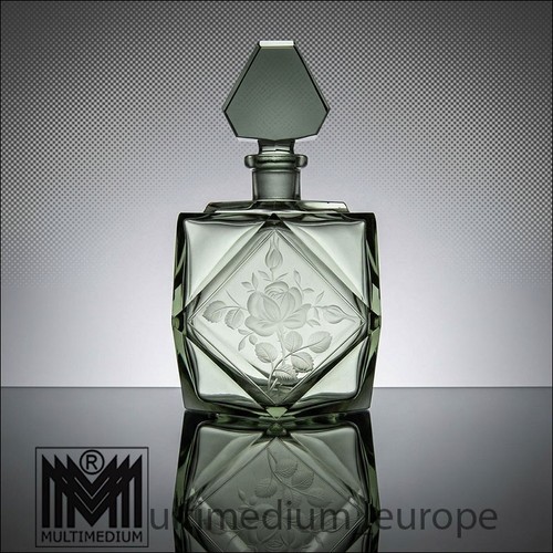 Art deco kristall karaffe - art,