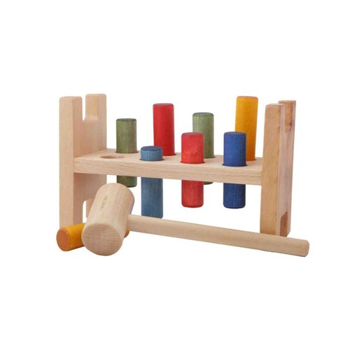 Holz klopfbank hammerspiel - holz,