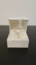 Kristall bär engel 24kt - 24kt, "herz