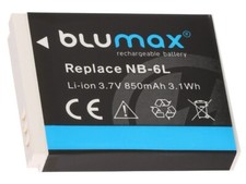 Blumax Akku NB-6L für Canon PowerShot D10 D20 D30 S90 S95 S120 S200 SX170 IS