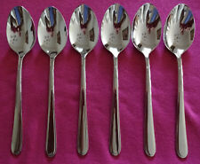 WMF  6 Suppenlöffel / Menülöffel "Hotel" 20,2 cm  unbenutzt