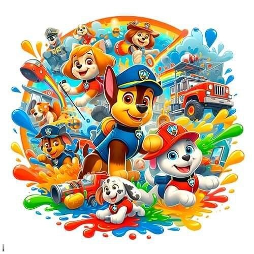 Tortenaufleger paw patrol - tortenaufleger,