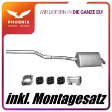 Mercedes W203 S203 C200 C220 2.2 CDI Endschalldämpfer Auspuff Mit E-Prüfzeichen