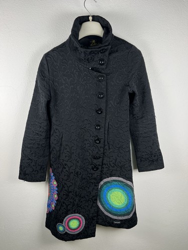 Desigual black mantel - desigual,