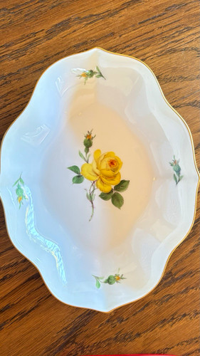 Meissen porzellan schale oval - porzellan,