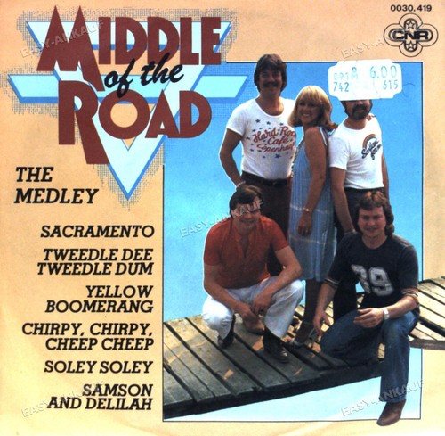 Middle the road - middle, of