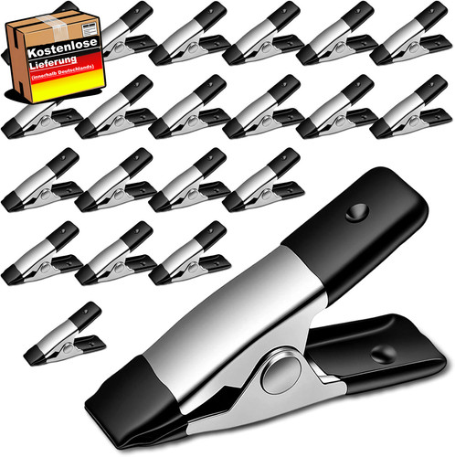 Mini federklemmen set - federklemmen, 20