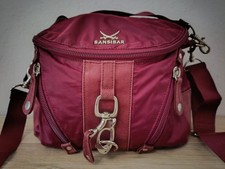 Sansibar Tasche, Schulter-/Umhängetasche, Textil & Kunstleder, gut erhalten