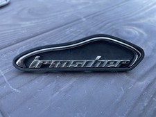 Irmscher kühlergrill emblem - irmscher,