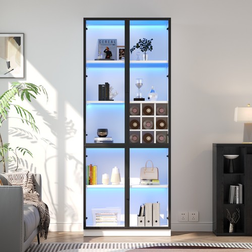 Weiß vitrine glasvitrine - weiß,
