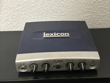 Lexicon Alpha LEXALPHAV Desktop USB Audio Interface Guter Zustand