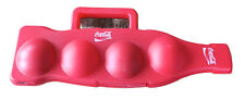 Coca Cola Boule - Boccia Set 4 Bälle 1 Mini Ball Colaflasche Kunststoff Rot gebr