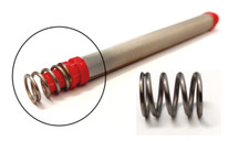 3x Feder für Pistolenfilter