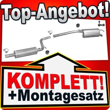 Auspuff für VW CADDY III 1.4 2004-2010 Auspuffanlage