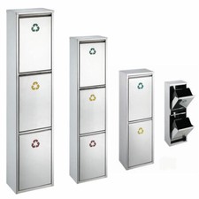 SVITA Edelstahl Mülleimer