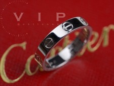 CARTIER LOVE EHERING 18K WEISSGOLD TRAURING (0,750) WHITE GOLD RING UNISEX Gr.61