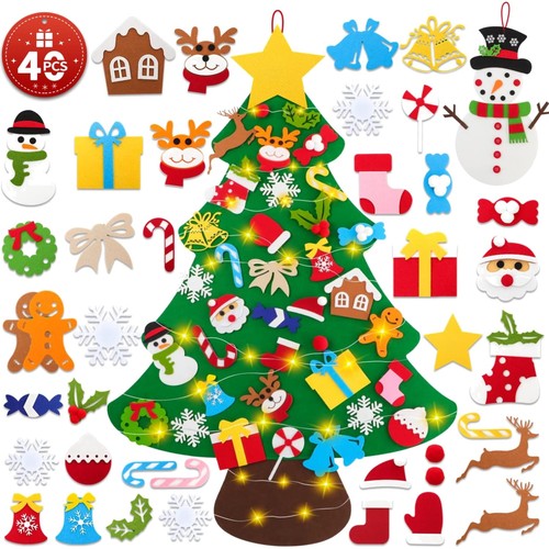 Filz weihnachtsbaum kinder set - filz,