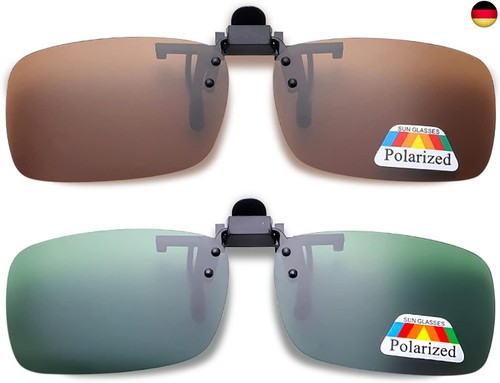 Clip sonnenbrille 2 paar - clip-on-sonnenbrille,,