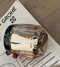 Grohe Grohmix Temperaturwählgriff Thermostat Griff in Gold farbig  ,EDELMESSING