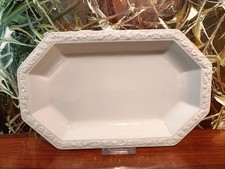 ROSENTHAL Classic Rose MARIA Weiß - edle Servierplatte 33cm x  20,5cm