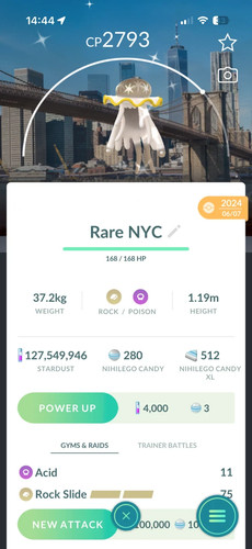 Pokemon shiny nihilego new - shiny,