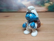 Schleich Schlumpf Sailor - 20185 - Peyo Schlümpfe Seemann Rucksack Uniform weiß 