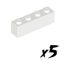 5x LEGO 3010 • 1x4 Stein •