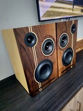 3-Wege HI-end HiFi Lautsprecher – Handgefertigt aus Edelhölzern