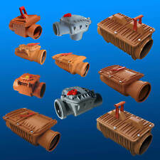 Rückstauklappe Rückstauverschluss DN 50 - 200 Rattenschutz für Abwasserrohr