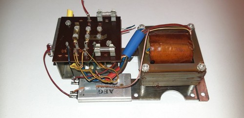 Trafo mit elko - mit,