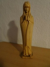 Holz Figur massiv Madonna