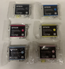 6 x Epson T0791-T0796 T0791 T0792 T0793 T0794 T0795 T0796 SET Stylus Photo 1400
