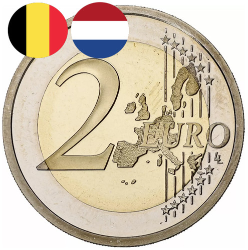 Euro gedenkmünzen belgien - 2,