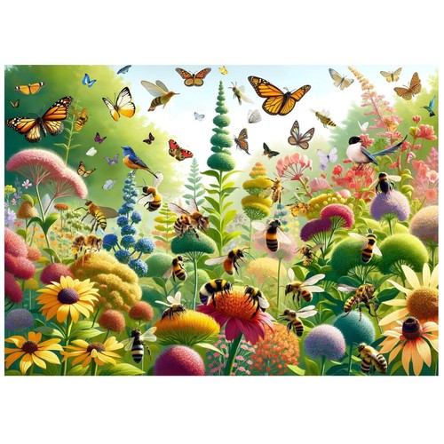 Puzzle 1000 teile farbenfrohes - 1000,