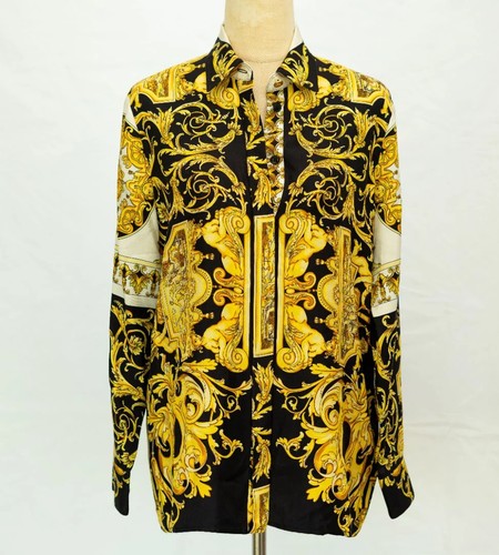 Versace hemd gold schwarz - gold,