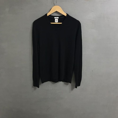 Men gap pullover black wool - gap, m