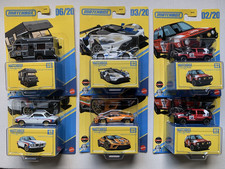 6x Matchbox Collectors 2025 2026 VW Golf Country 2 Versionen Lamborghini BMW OVP