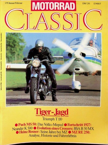 Motorrad classic 1991 - classic, 01/1991