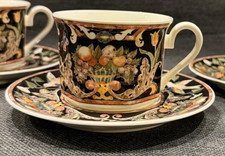Villeroy & Boch Gallo Intarsia # Kaffeetasse mit Untertasse # sehr guter Zustand