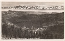 AK  Blick über ST. Blasien 1950