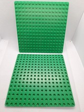 2x Lego Bauplatte 16x16 Flach Grün, 6098, 57916, 3867