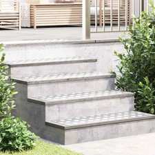 Treppe Tritt Silber Aluminium