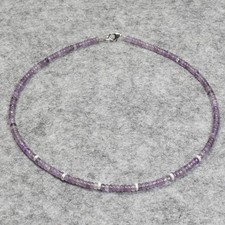 Amethyst Halskette, 925er