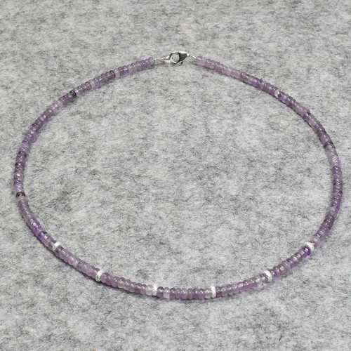 Amethyst halskette 925er - amethyst, halskette,